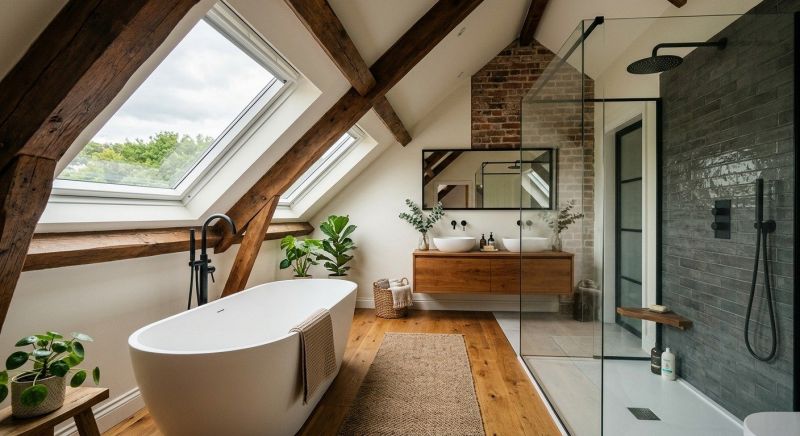 Attic Bathroom Remodeling in Haymarket, VA