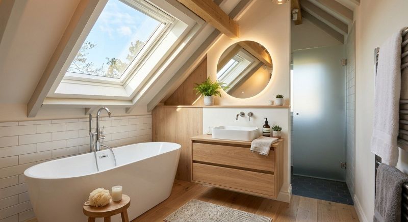 Attic Bathroom Remodeling in Haymarket, VA