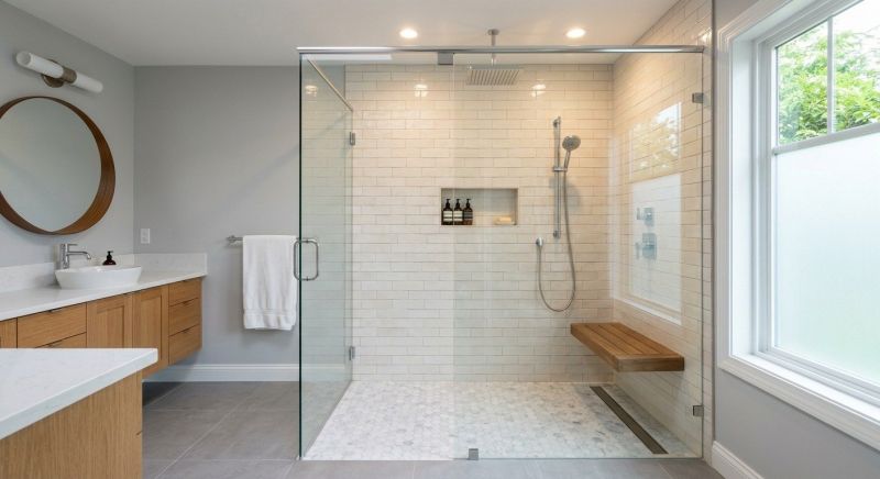 Shower Enlargement in Chantilly, VA