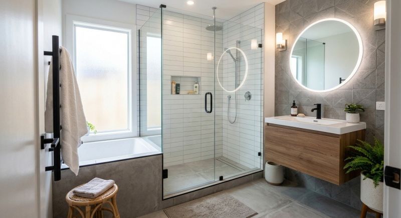 Tub To Shower Conversion in Springfield, VA